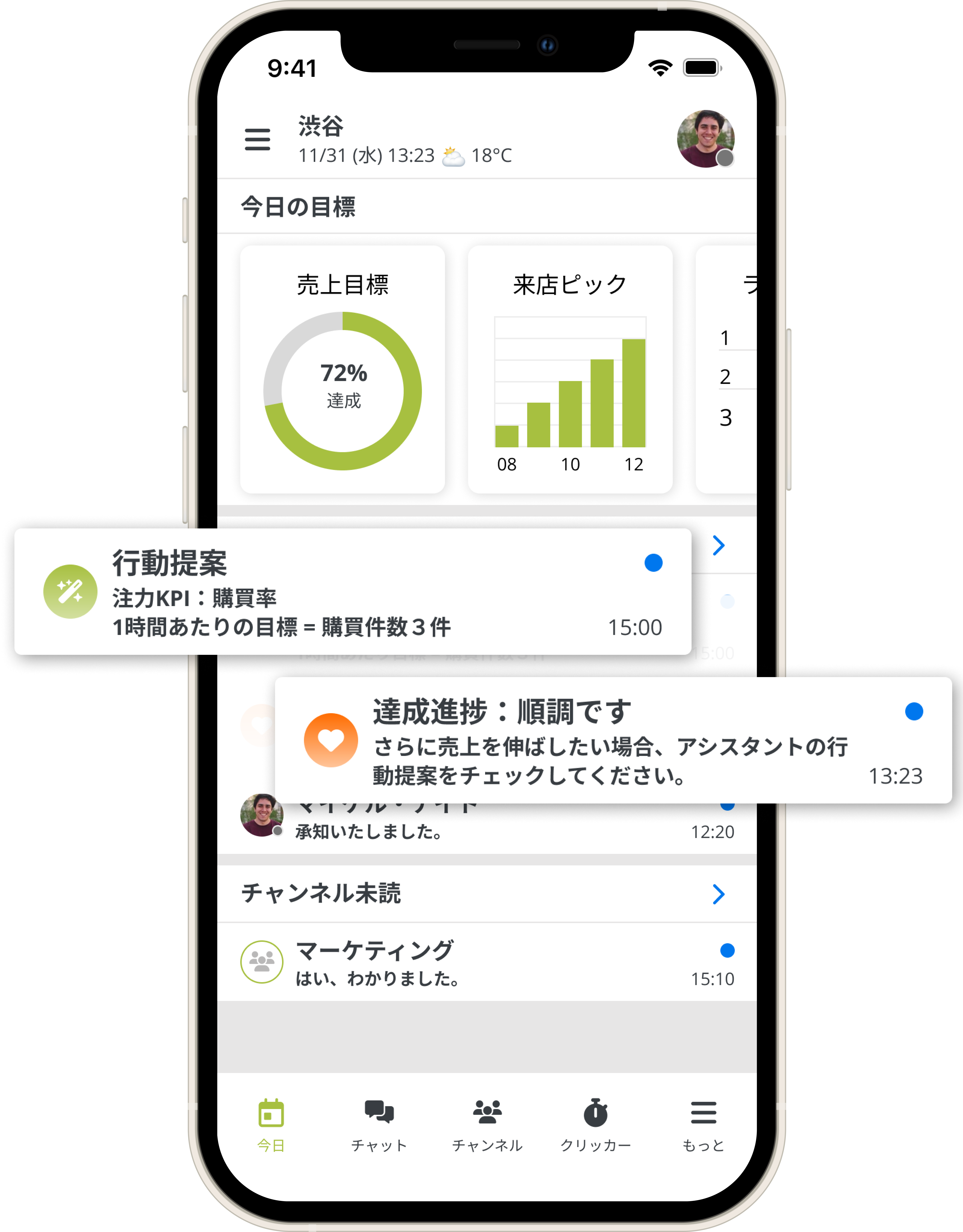 flow Assistant（アシスタント）